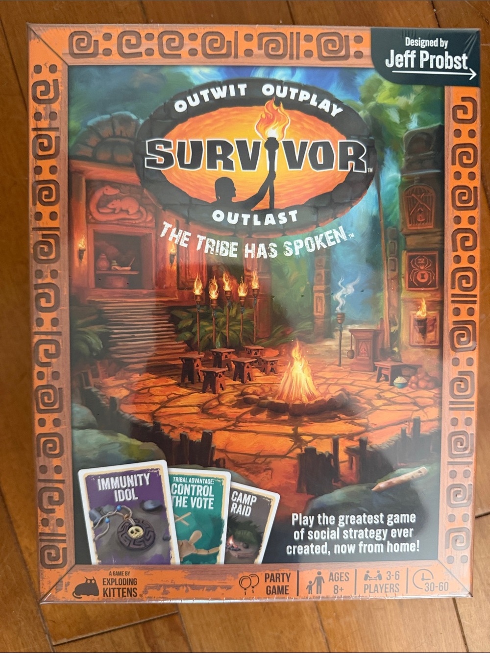 Exploding Kittens: Survivor The Tribe Has Spoken Board Game